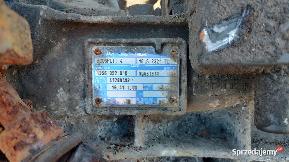 Skrzynia biegów 16S2321TD Iveco Stralis ciężarowe Książ Wielkopolski
