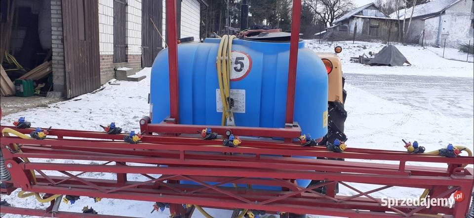 Opryskiwacz Biardzki 400 l lance 12 m nieuszkodzony Zawieszane Piotrowice
