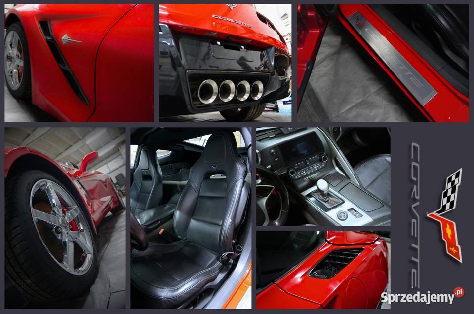 Chevrolet Corvette C7 Stingray 3LT Targa automatyczna Samochody osobowe Wojciechowice sprzedam