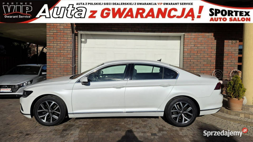 Volkswagen Passat 20 TSI 190 2021 ELEGANCE Biała bluetooth łódzkie Aleksandrów Łódzki