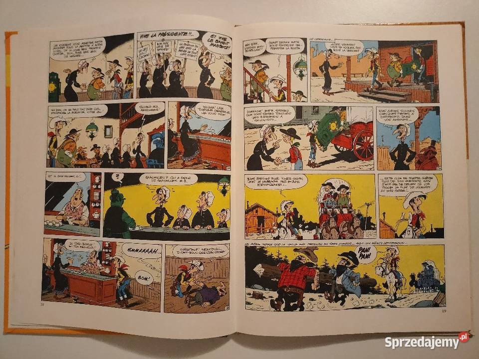 Lucky Luke Morris Groot 1981 wydanie francuskie Kościan