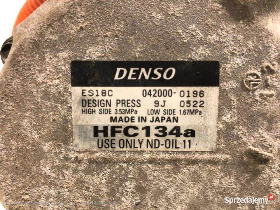 Kompresor klimatyzacji Toyota Prius 2 15 Hybryda Sokółka