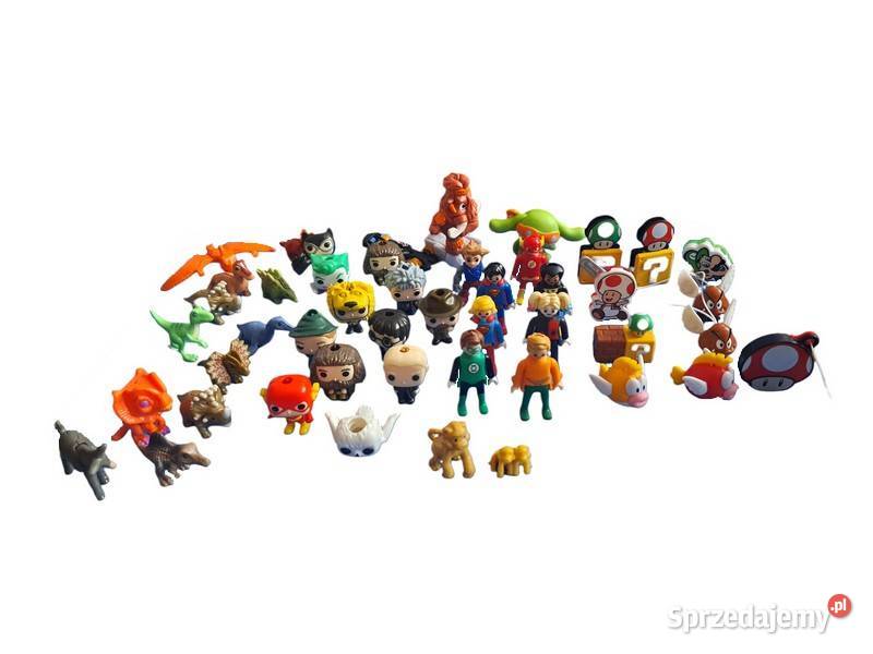 Zestaw figurek z Kinder niespodzianki