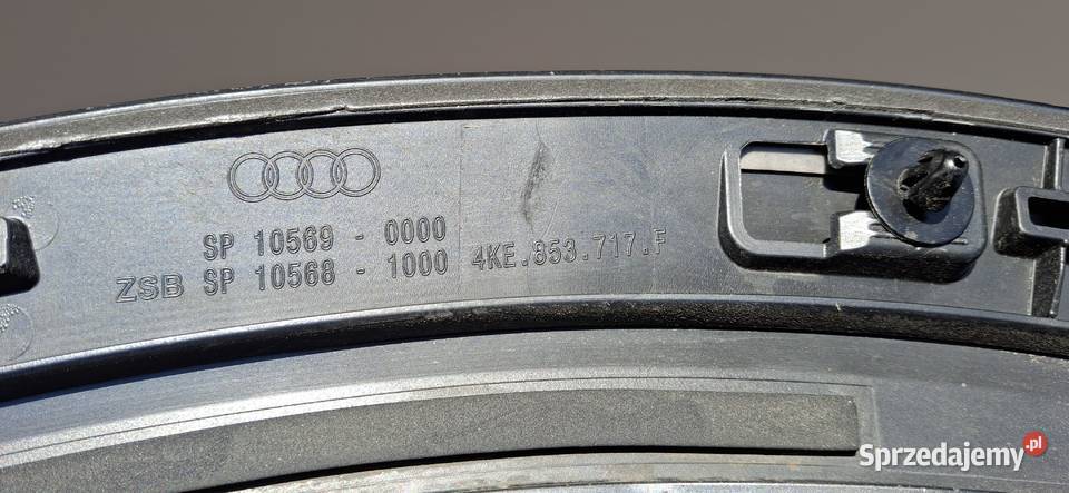 AUDI Q8 ETRON LISTWA NAKŁADKA BŁOTNIKA LEWY osobowe Bieleń
