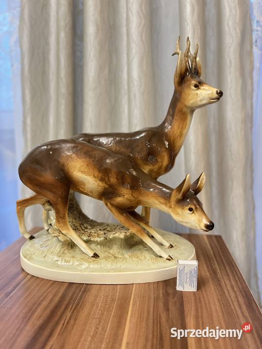 Wanke Royal Dux figurka myśliwska porcelanowa Jastrzębie-Zdrój
