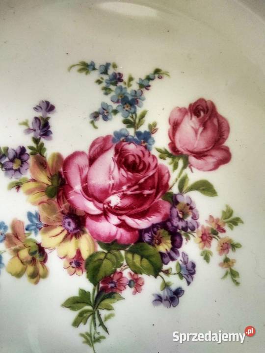 Patera Krautheim Przepięknie złocona W cudownym Gdańsk