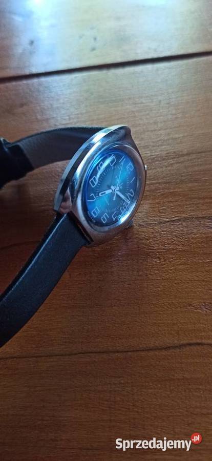 Zegarek ruhla mechaniczny retro Woźniki