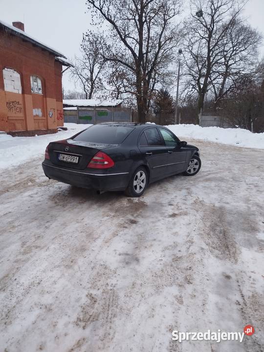 Mercedes w 211 27 CDI automat kujawsko-pomorskie Radzyń Chełmiński
