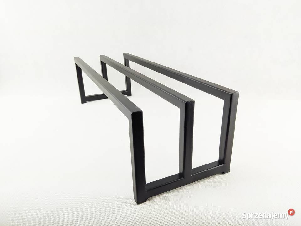 Stojak półka na buty metalowa czarna loft