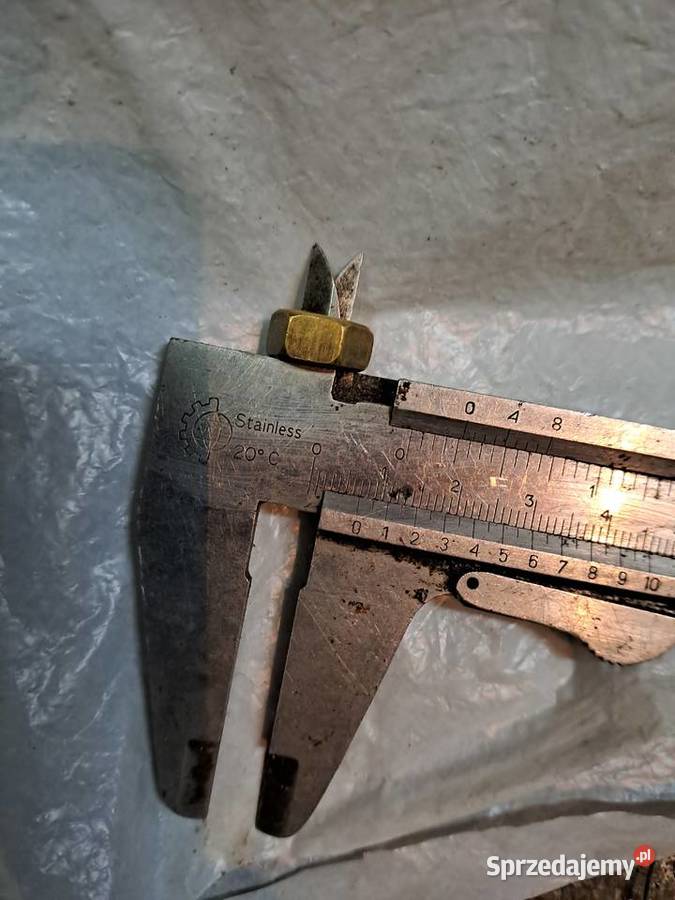 Sprzedam nakrętki sześciokątne mosiężne M8 NOWE podkarpackie Przemyśl sprzedam