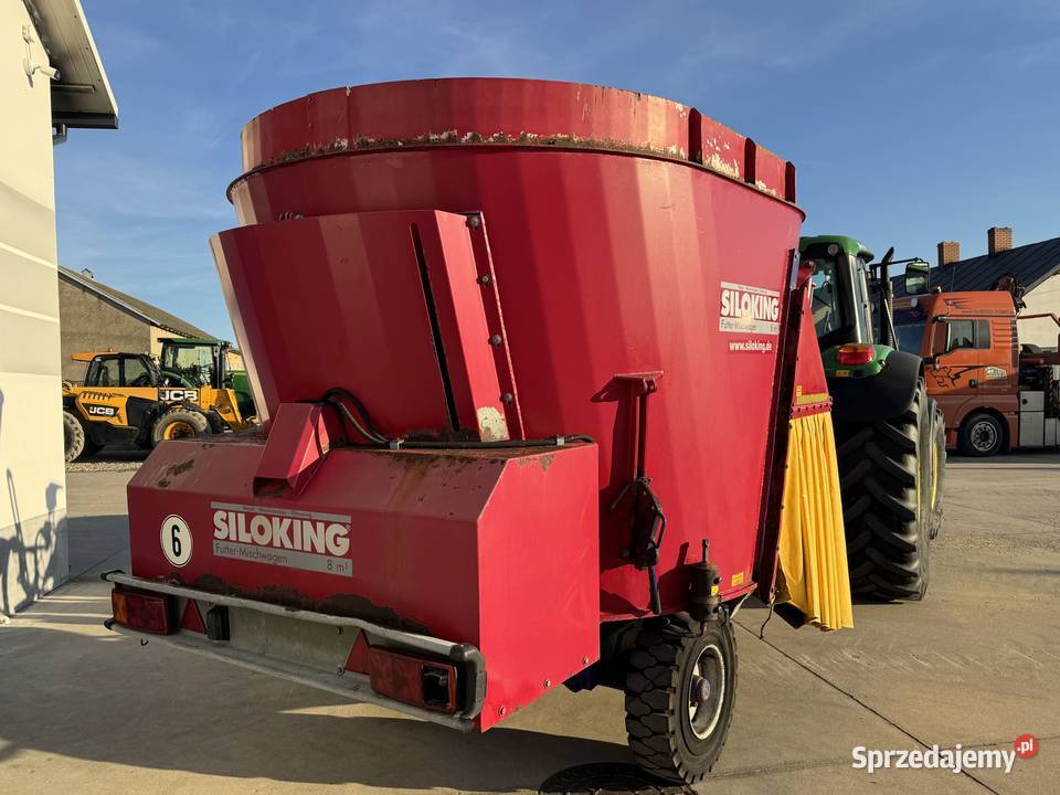 Wóz paszowy Siloking 8m3 2001r mazowieckie
