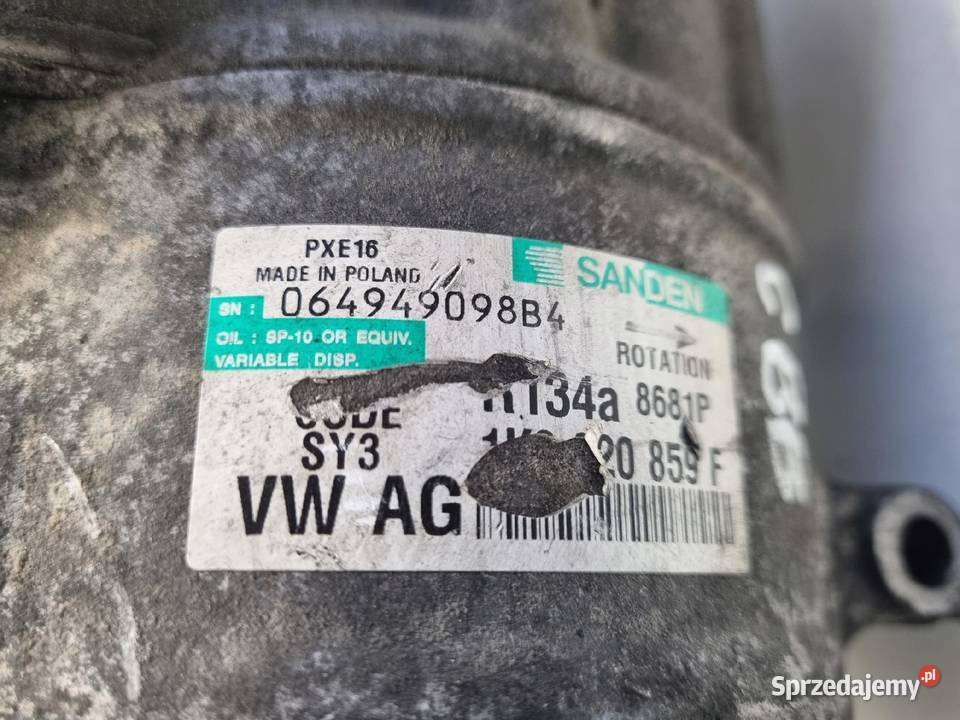 SPRĘŻARKA KLIMATYZACJI VW Jetta V 20 TDI pompa