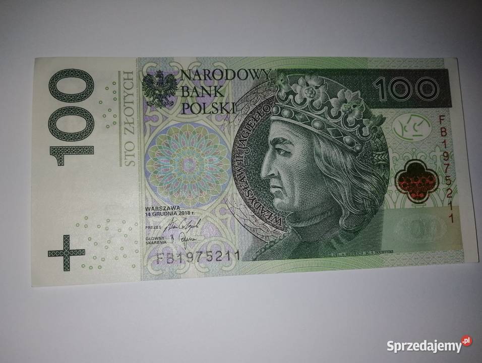 100zl TWOJA DATA URODZIN śląskie Bytom
