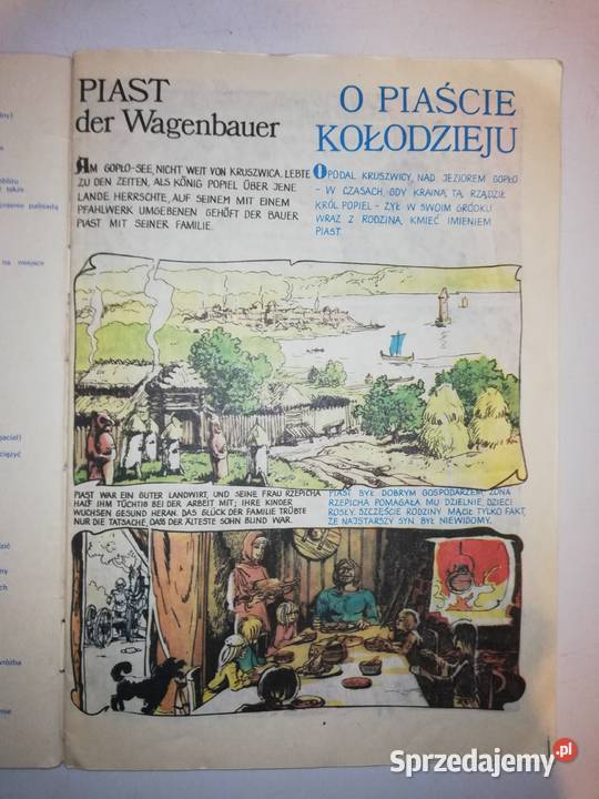 Komiks PRL O piaście Kołodzieju stan Książki i Podręczniki Warszawa sprzedam