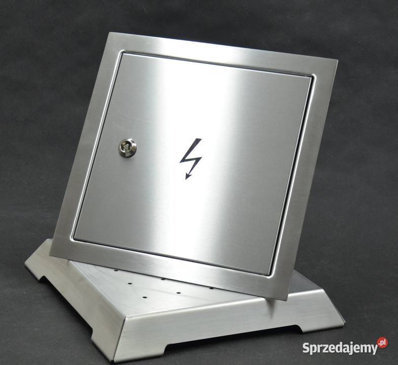 Drzwiczki rewizyjne elektryczne 250 x 250 INOX Bochnia