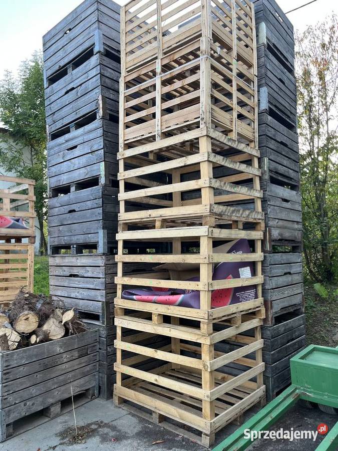 Skrzyniopalety arbuzach arbuzówki do owoców Lipie sprzedam