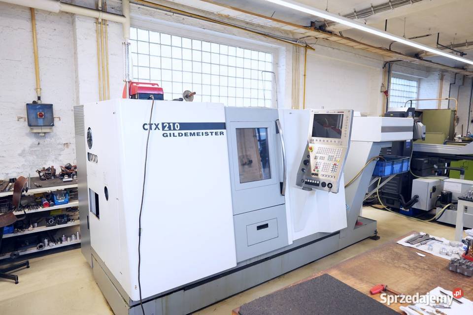 Tokarka CNC DMG GILDEMEISTER CTX 210 FAMOT lubuskie Zabór