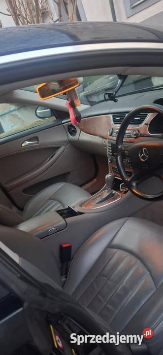 Mercedes CLS W219 320CDI ANGLIK skórzana tapicerka