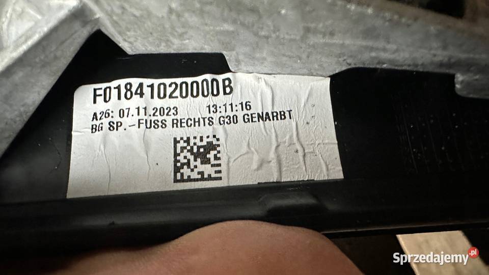 BMW 5 G30 G31 LUSTERKO PRAWE 5 PIN Gorzów Wielkopolski sprzedam