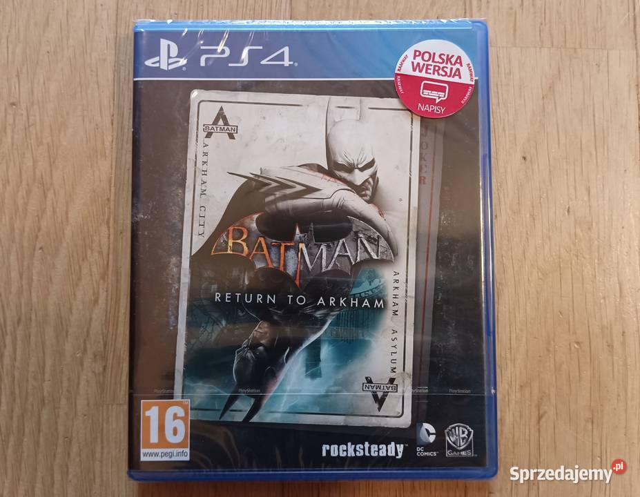 Batman Return To Arkham na Playstation 4 4 i 5 pomorskie Gdańsk