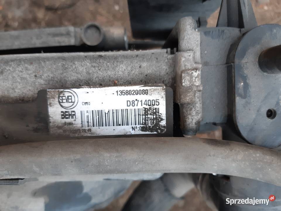 Ducato III 23 Chlodnica wody klimatyzacji dostawcze mazowieckie Mińsk Mazowiecki