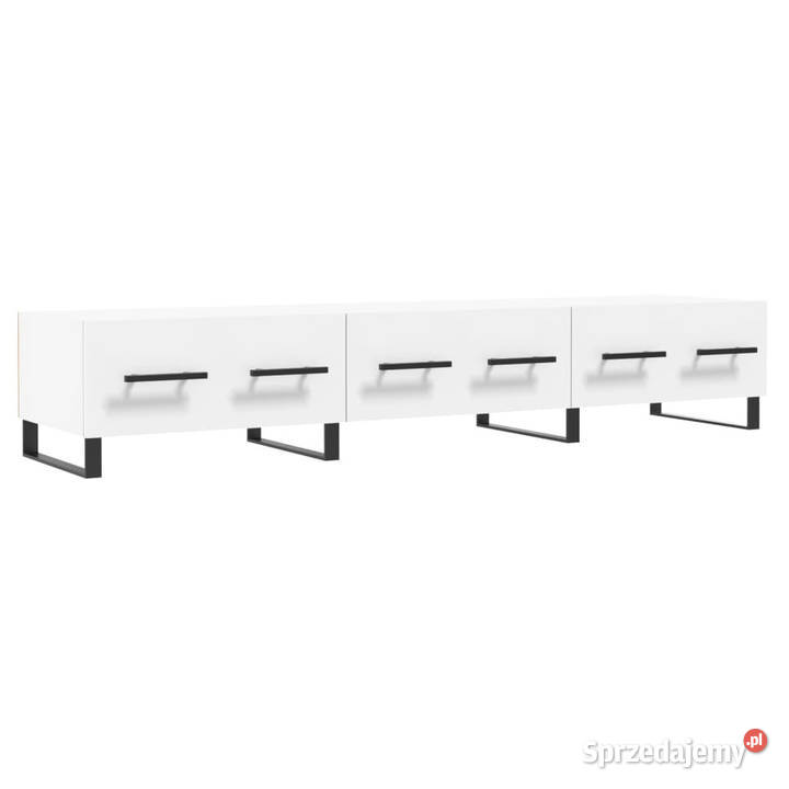 Szafka pod TV biała 150x36x30 materiał mazowieckie Warszawa sprzedam