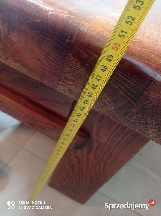 Ława dębowa Zalesiczki