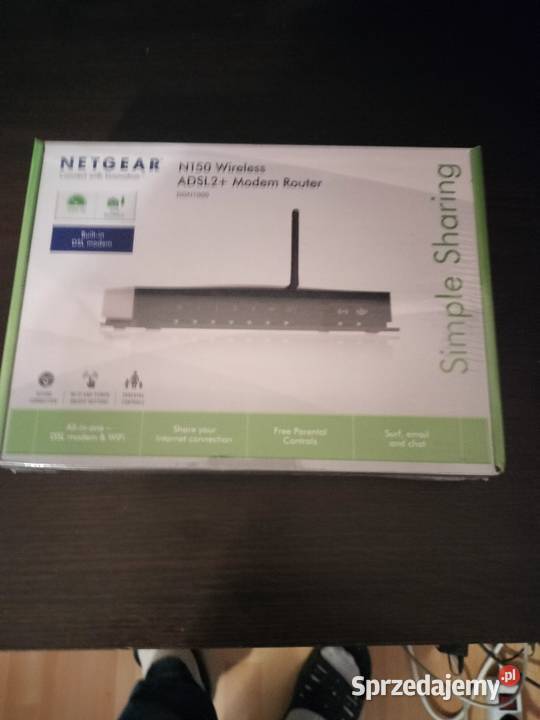 Nowe Routery NETGEAR N150 ADSL2 DGN1000 Zbaków Górny