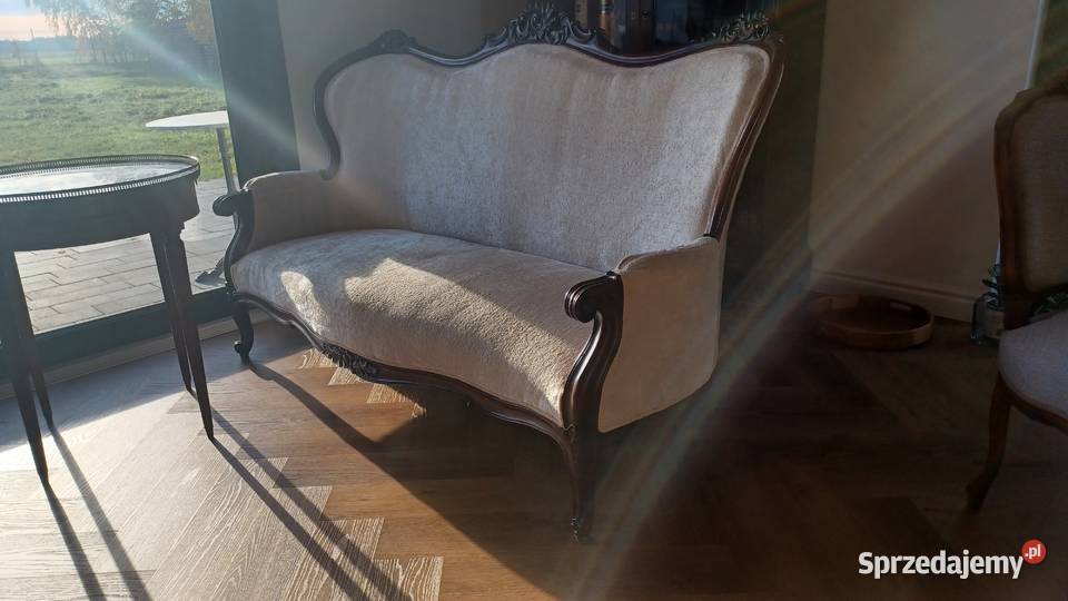 Francuska sofa / kanapa antyczna Louis XV