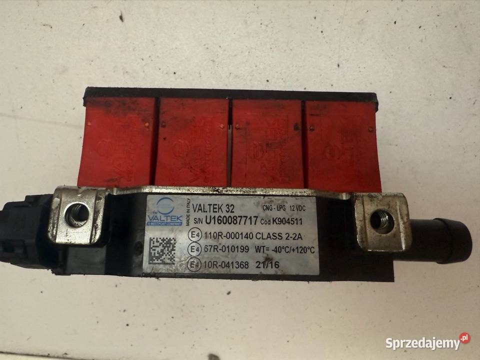 LISTWA WTRYSKOWA LPG VALTEK TYPE 32 osobowe wielkopolskie Ostrów Wielkopolski