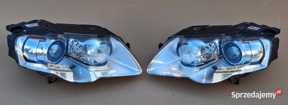 VW PASSAT B6 BI XENON REFLEKTOR PRAWY LAMPA lubuskie Bieleń