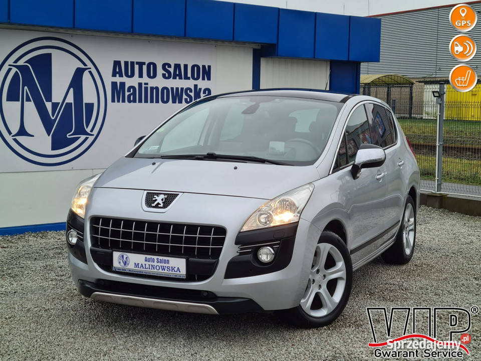 Peugeot 3008 20 HDI Automat SzklantDach Navi Wągrowiec