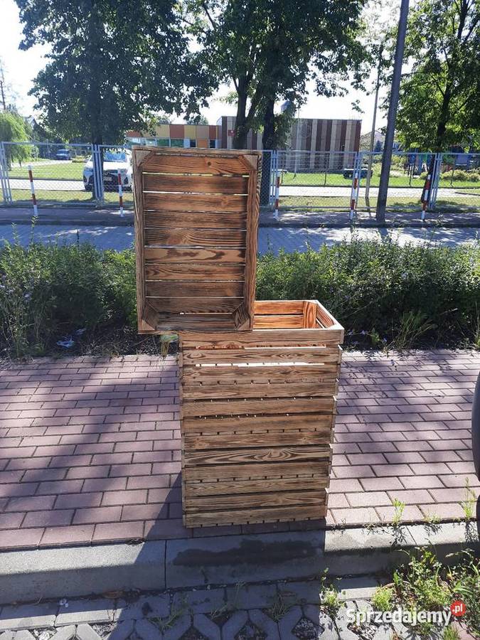 Skrzynka drewniana uniwersalna NUMER5 opalana mazowieckie Warszawa