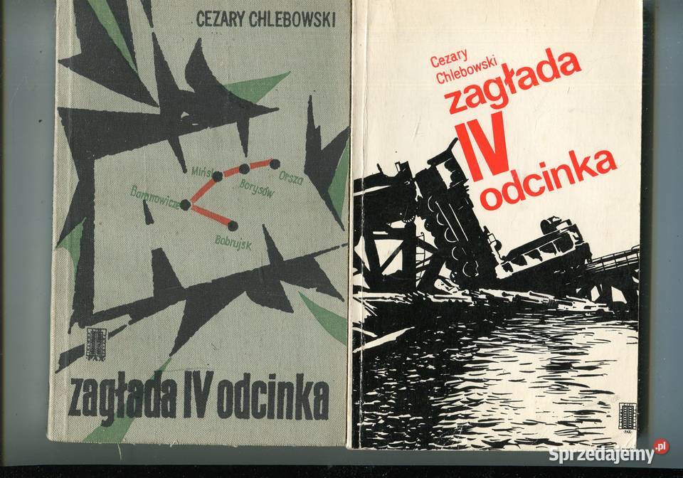 Zagłada IV odcinka Cezary Chlebowski 2 wydania zachodniopomorskie Szczecin