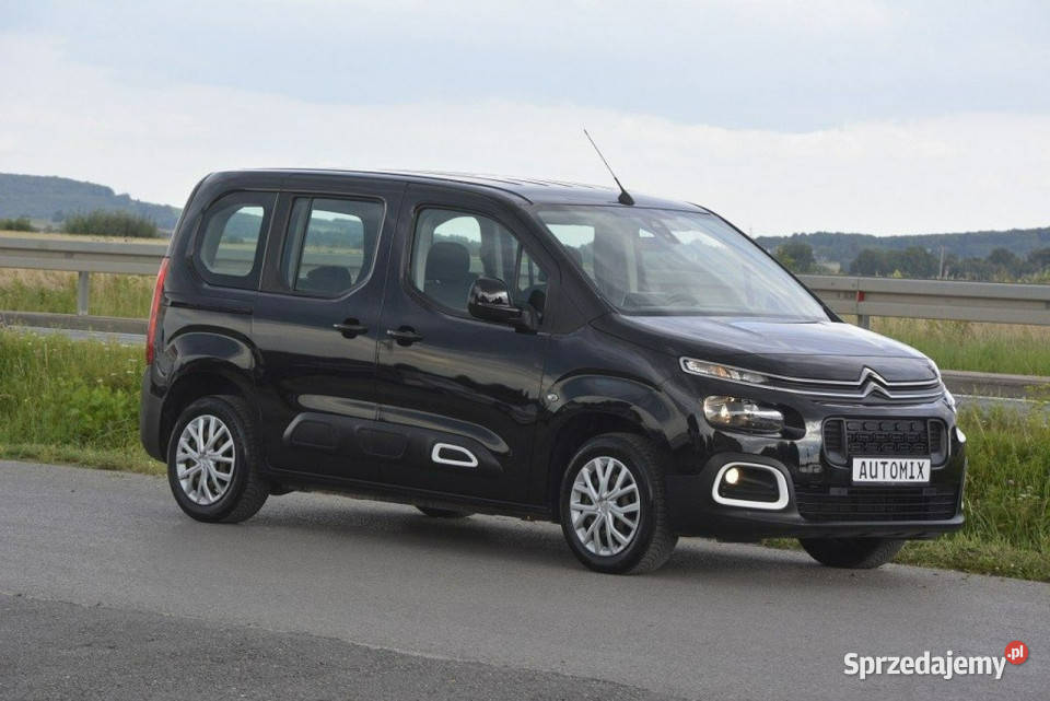 Citroen Berlingo 15BlueHDI Android Auto czarny Berlingo Sędziszów Małopolski