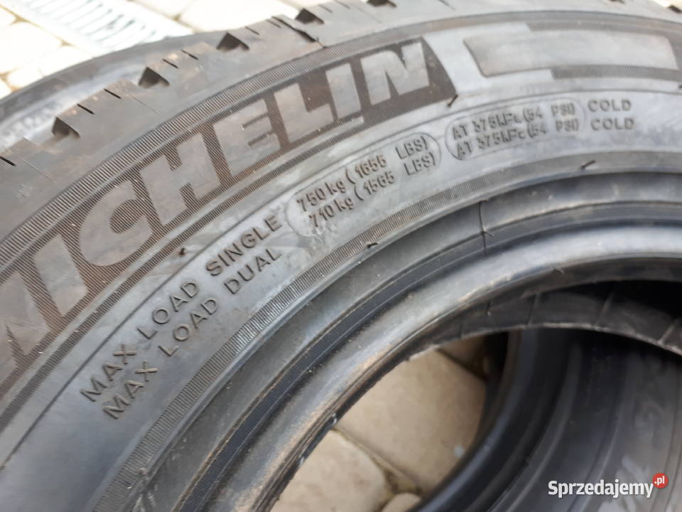 Opony Michelin 175R16C XC4S taxi sprzedam