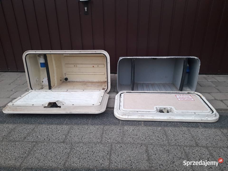 Skrzynka schowek aku do przyczepy kempingowej Skokowa