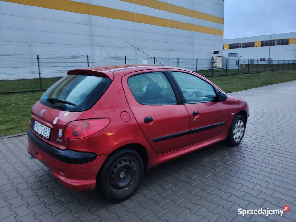 Peugeot 206 długie oplaty 1400cm3 małopolskie Morawica