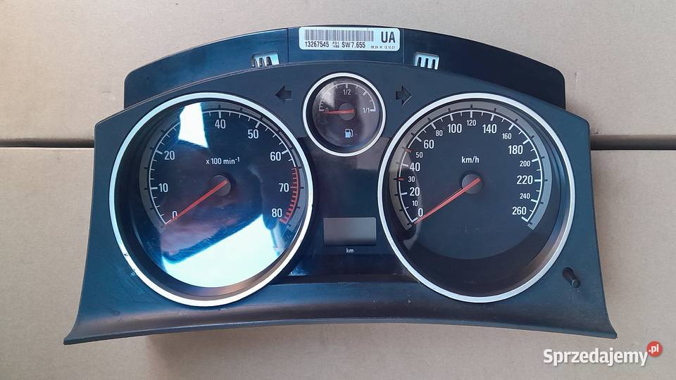 Opel astra III H zafira b 16 16V z16XER licznik Wyposażenie elektryczne Wyposażenie elektryczne Nisko