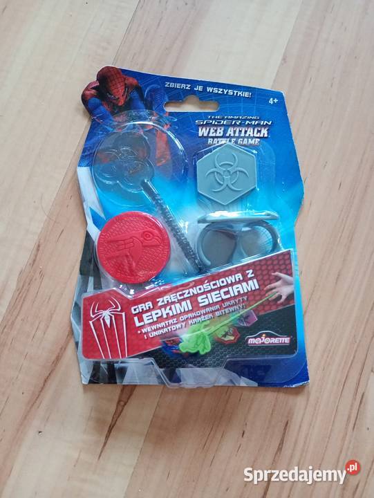 SpiderMan gra zręcznościowa z lepkimi sieciami Szczecin