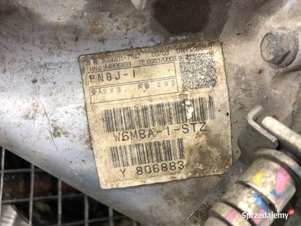 SKRZYNIA BIEGÓW MITSUBISHI ASX PN8JI 18 150