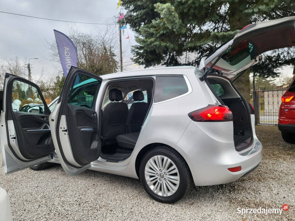 Opel Zafira 14Turbo 140 I Właściciel 100 Rok produkcji 2017 Pabianice