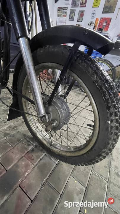 WSK 125 z 1979 roku z dokumentami czarny WSK sprzedam