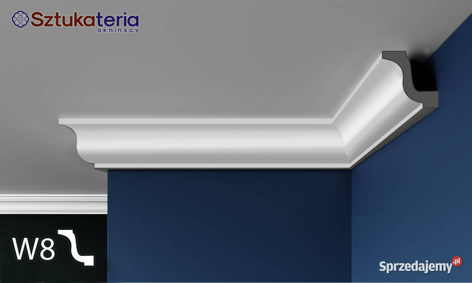 Sztukateria wewnętrzna gładka lekka elastyczna Toruń