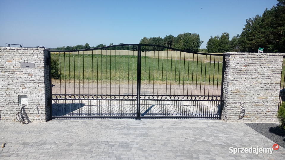 Balustrady ogrodzenia bramy malowane proszkowo łódzkie Sieradz