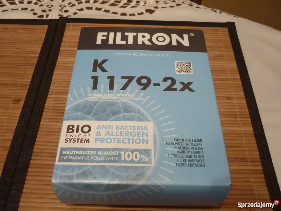 Filtr kabiny Filtron K 11792X Citroen Opel Łódź