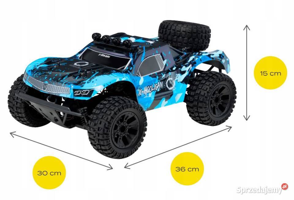 Samochód Zdalnie Sterowany Auto RC X HOOLIGAN EN 71  Białystok