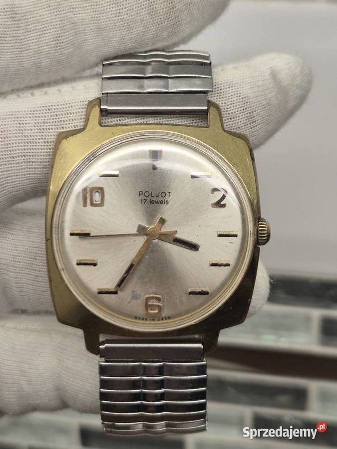 Zegarek mechaniczny Poljot lata 60te XXw Chorzów