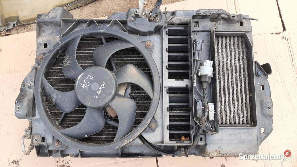 kompletny pas przedni Peugeot 407 20 HDI Karoseria