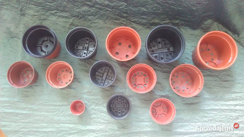 doniczki PLASTIK Robocze i Do Osłonek 13